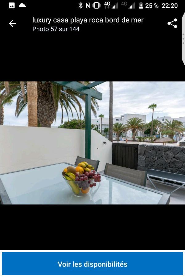 Casa Sea Front Costa Teguise Villa Exterior photo